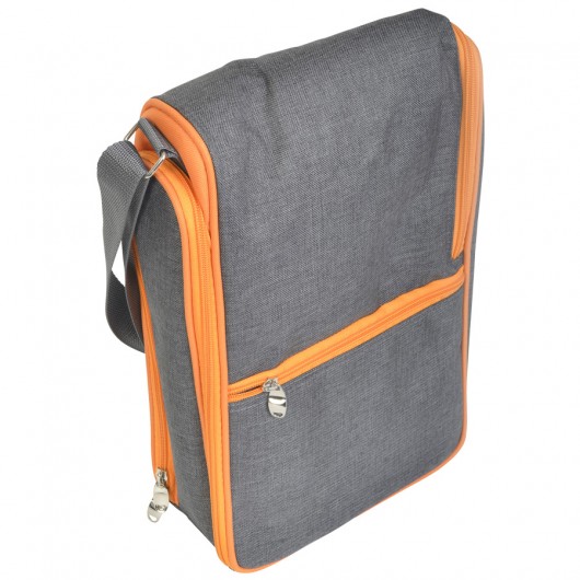 Orange Closed Cheese Bubble Picnic Sets